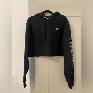 Champion Womens cropped Hoodie